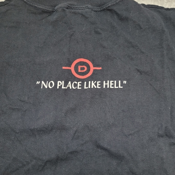 Apostle Isle | Shirts | Lucifer Satan No Place Like Hell Nice Man Print ...